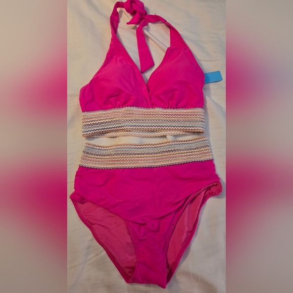 Yonique Women's Tummy Control Bikini #412 - Picture 7 of 15